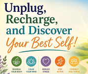Unplug, Recharge and Discover your best self. 