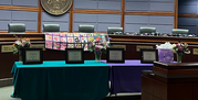 award certificates on a table