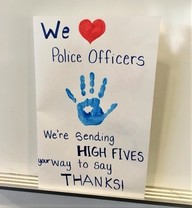 we love our police officers