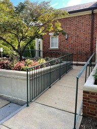Thomas Balch Library Ramp