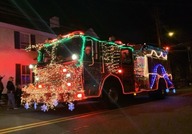 Decorated Fire Truck