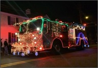 Decorated Fire Truck 