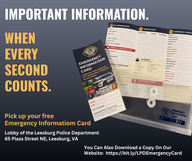 Emergency Information Card