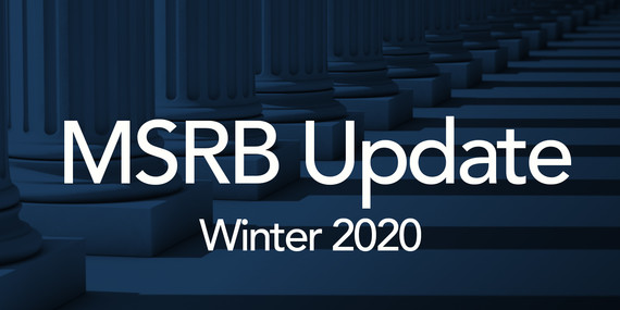 Winter MSRB Update TEST