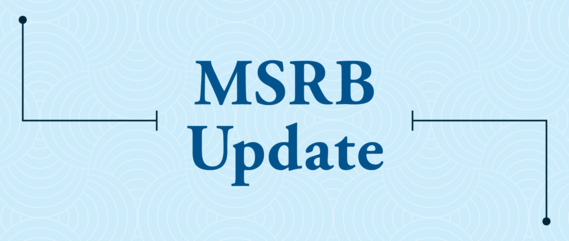 MSRB Update Banner