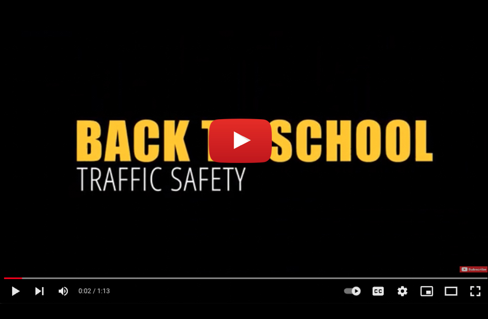 Back to school traffic safety