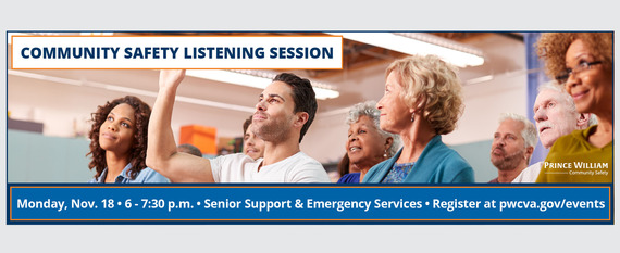 Community safety listening session