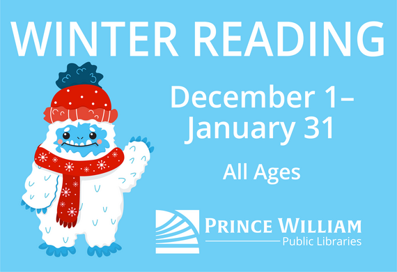 PWPL winter reading from December 1 through January 31