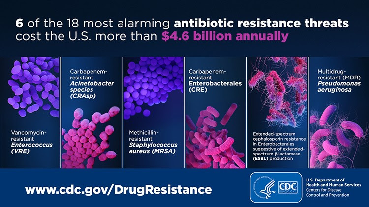 Antibiotic Resistance Graphic
