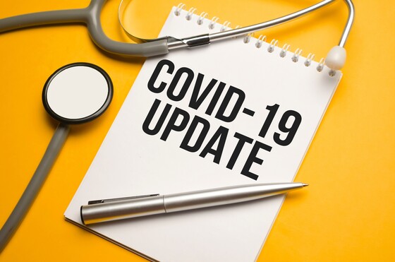 COVID 19 Update all caps