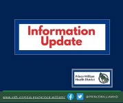 Logo that says Information Update in red on a dark blue background