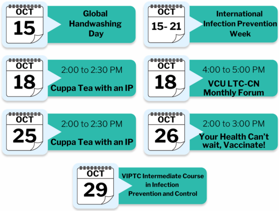 VIPTA Bulletin October Events