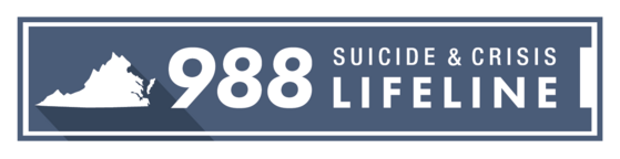 Virginia 988 Suicide and Crisis Lifeline logo