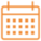 Orange calendar icon.