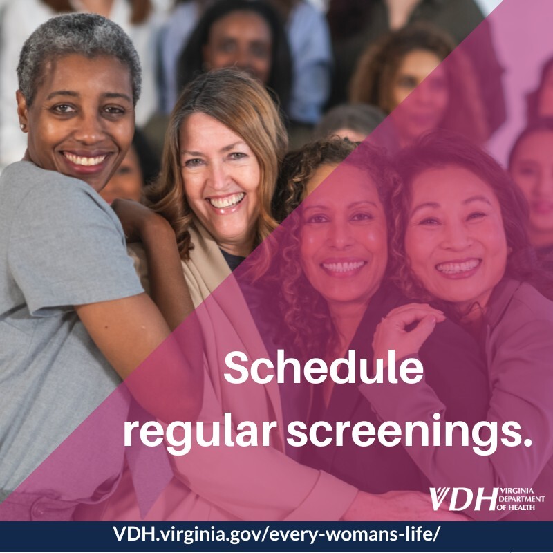 Schedule regular screenings