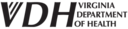 Virginia Department of Health logo.