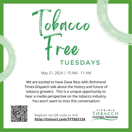 May Tobacco Free Tuesday Flyer