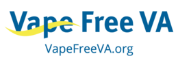 Live Vape Free logo with website