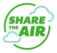 Share the Air logo