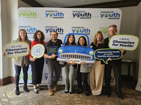 TCP Team group photo at the VFHY Champions for Youth Summit