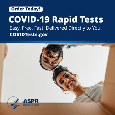 Order Today! COVID-19 Rapid Tests. Easy. Free. Fast. Delivered Directly to You. COVIDTESTS.gov