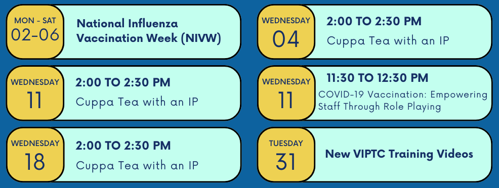 VIPTA December Events