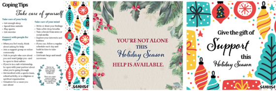 SAMHSA Holiday Support