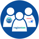 Logos for BRHD, Region Ten, & MRC.