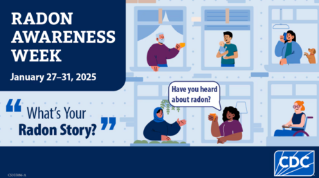 January is National Radon Action Month.