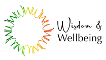 CMHWC Wisdom and Wellbeing logo.