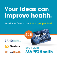 Your ideas can improve health. Enroll in a one hour focus group online! 