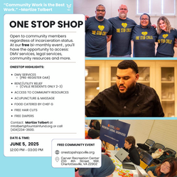 6/5 One Stop Shop event flyer.