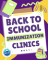 Back to School Immunization Clinics