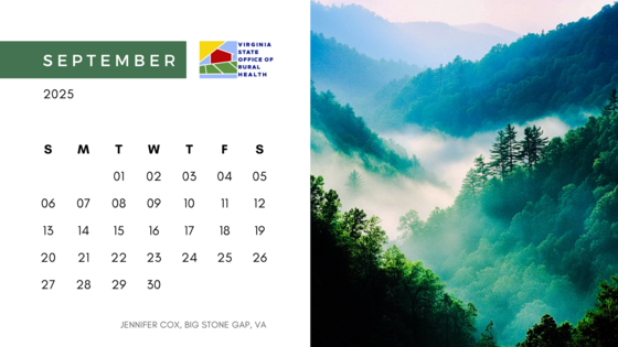 VA-SORH September Digital Calendar
