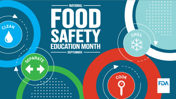 National Food Safety Education Month: September.