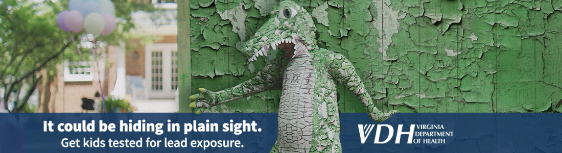 It can be hiding in plain sight. Get kids tested for lead exposure.