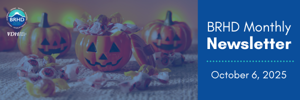 BRHD Monthly Newsletter. October 6, 2025.