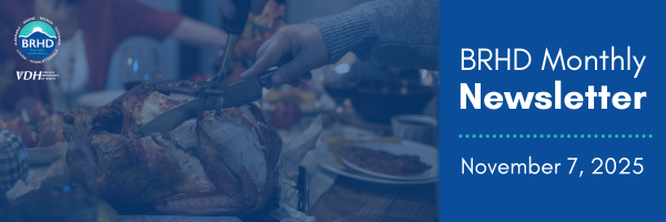 BRHD Monthly Newsletter. November 7, 2025. 