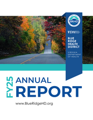 Blue Ridge Health District FY25 Annual Report. www.BlueRidgeHD.org.
