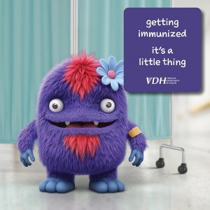 The Little Things Purple Monster