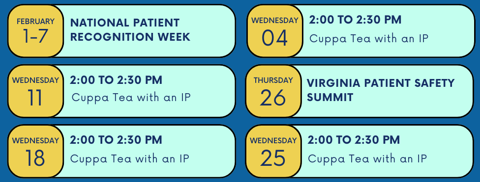 February VIPTA Events