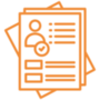 Icon of a generic resume
