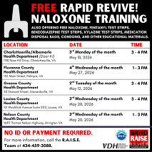 BRHD Rapid REVIVE! Naloxone Training Schedule - May