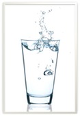 Glass of water