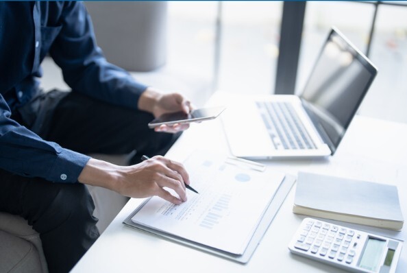 Budgeting on computer