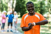 Image of man about to exercise