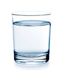 Glass of water