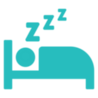 Person Sleeping in Bed