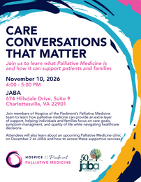 Care Conversations That Matter Flyer