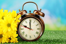 Spring clock